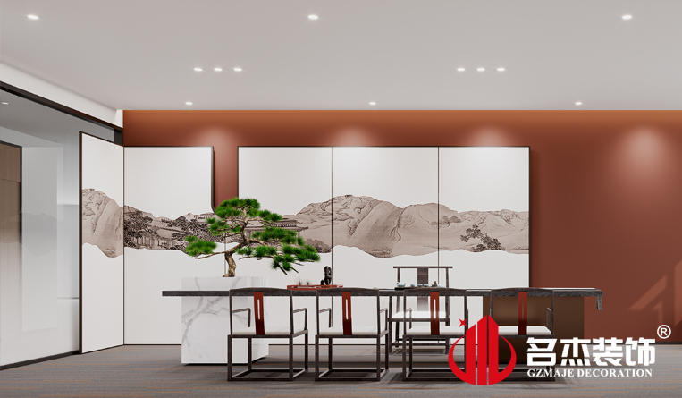 茶馆装建设计成效
